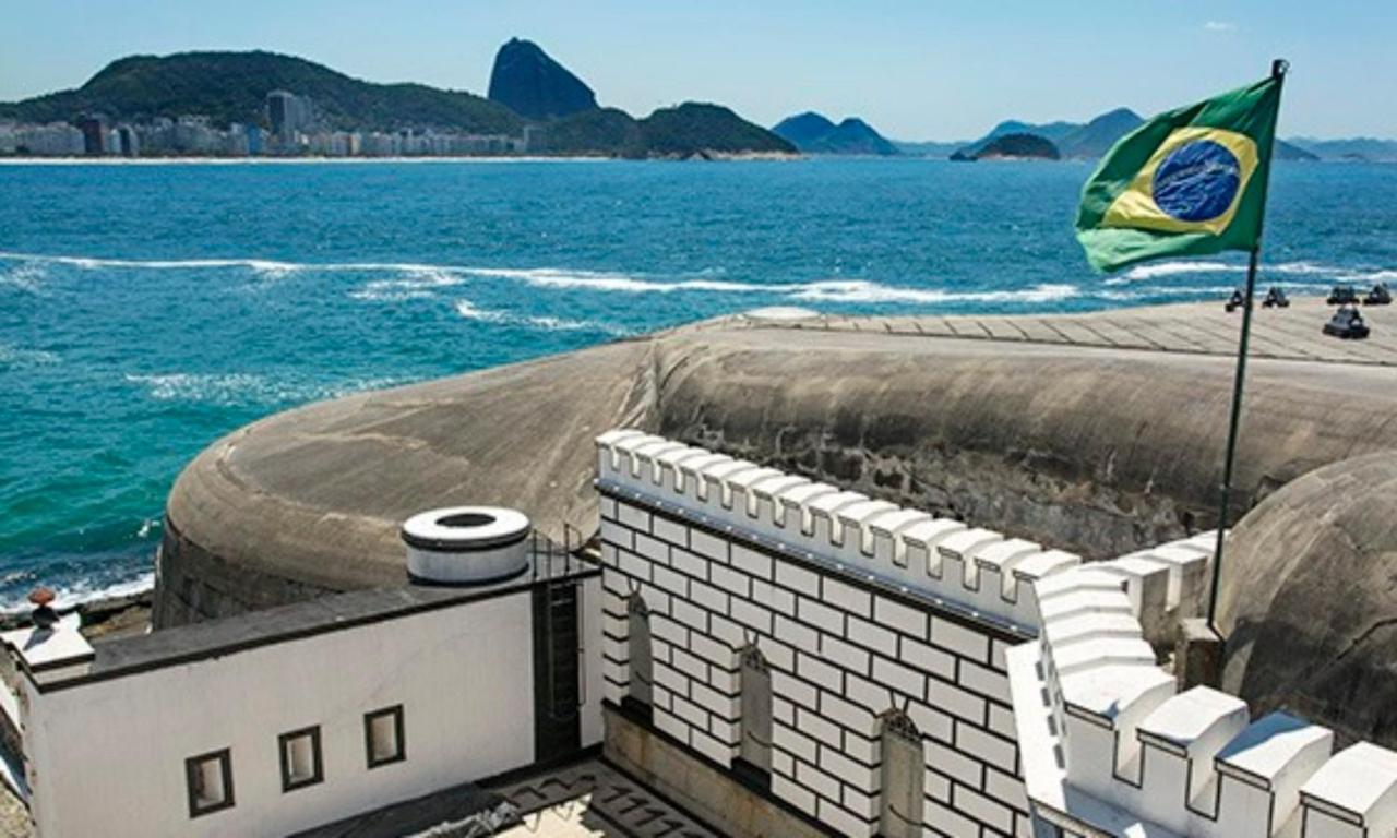 Апартаменты Studio Em Copacabana, 100M Do Mar Рио-де-Жанейро Экстерьер фото